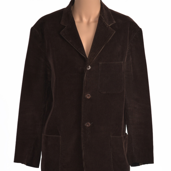 *Robert Graham Sz XL Brown Corduroy L/S Jacket